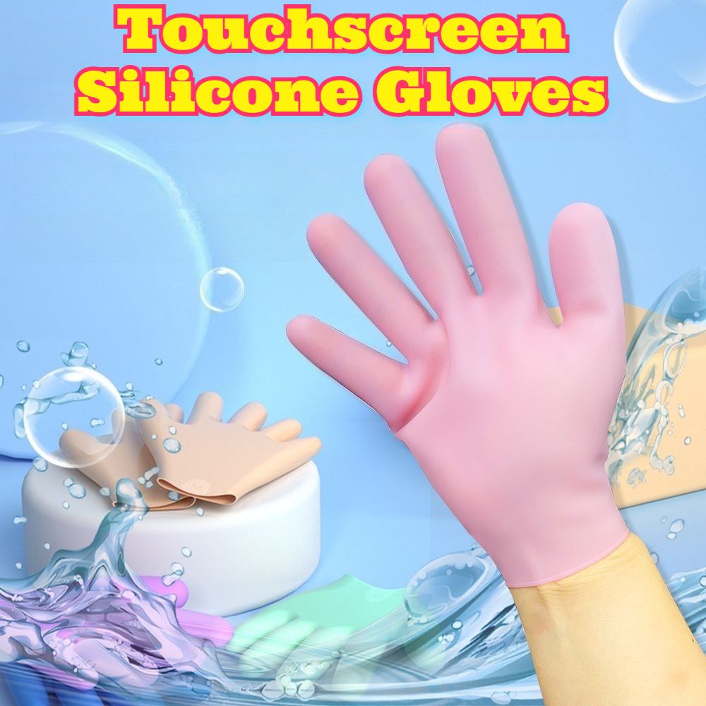 Touch Screen Gloves - Touch Screen Silicone Gloves Moisturizing Hand