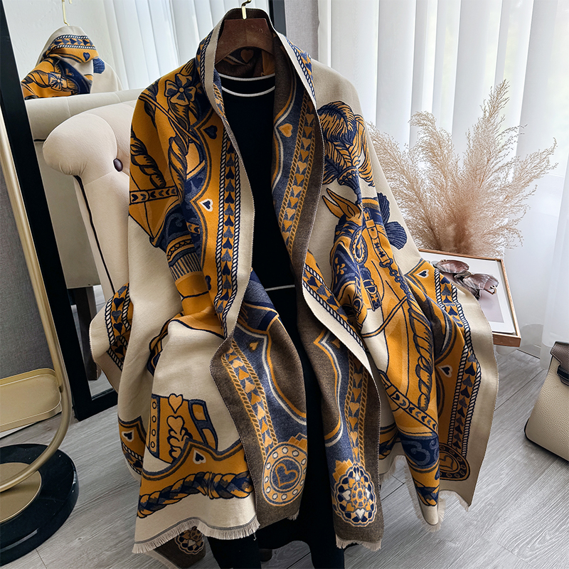 Luxury Warm Poncho Cashmere Wi - Shawl Wrap Winter recensie en prijs