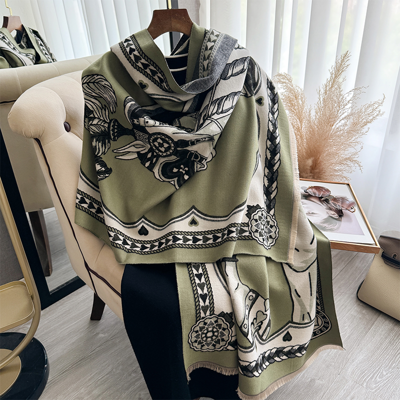 Luxury Warm Poncho Cashmere Wi - Shawl Wrap Winter recensie en prijs