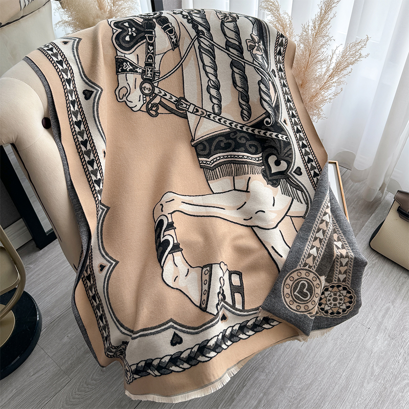 Luxury Warm Poncho Cashmere Wi - Shawl Wrap Winter recensie en prijs