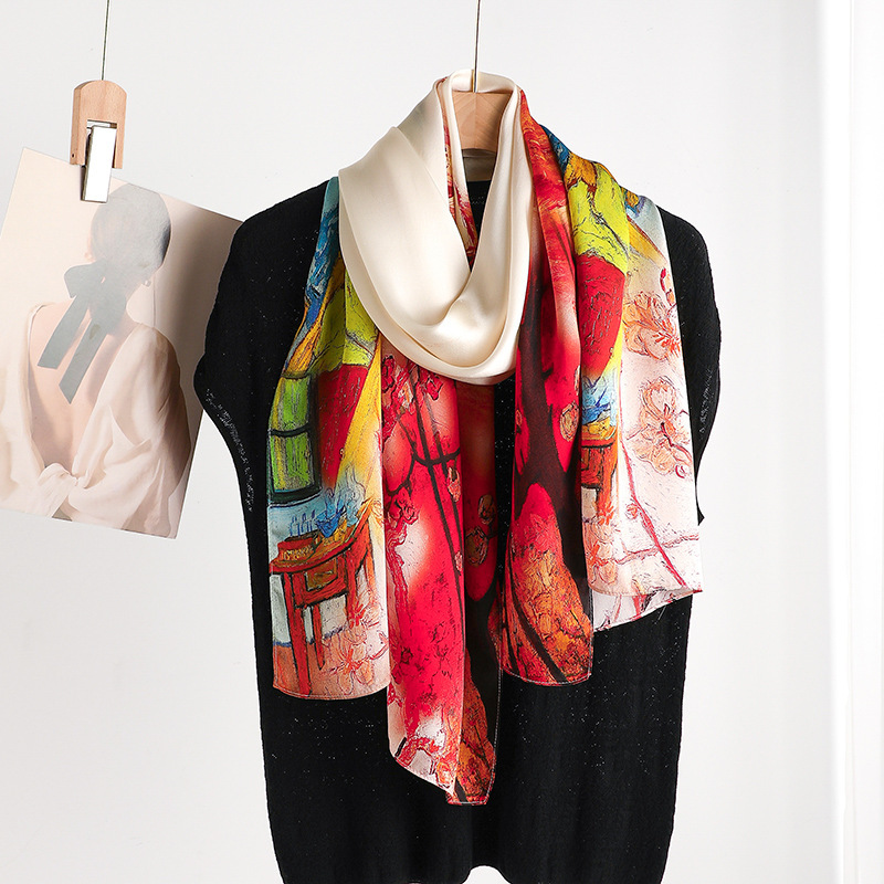 2025 Luxury brand 100% Real si - Shawl Wrap Winter recensie en prijs