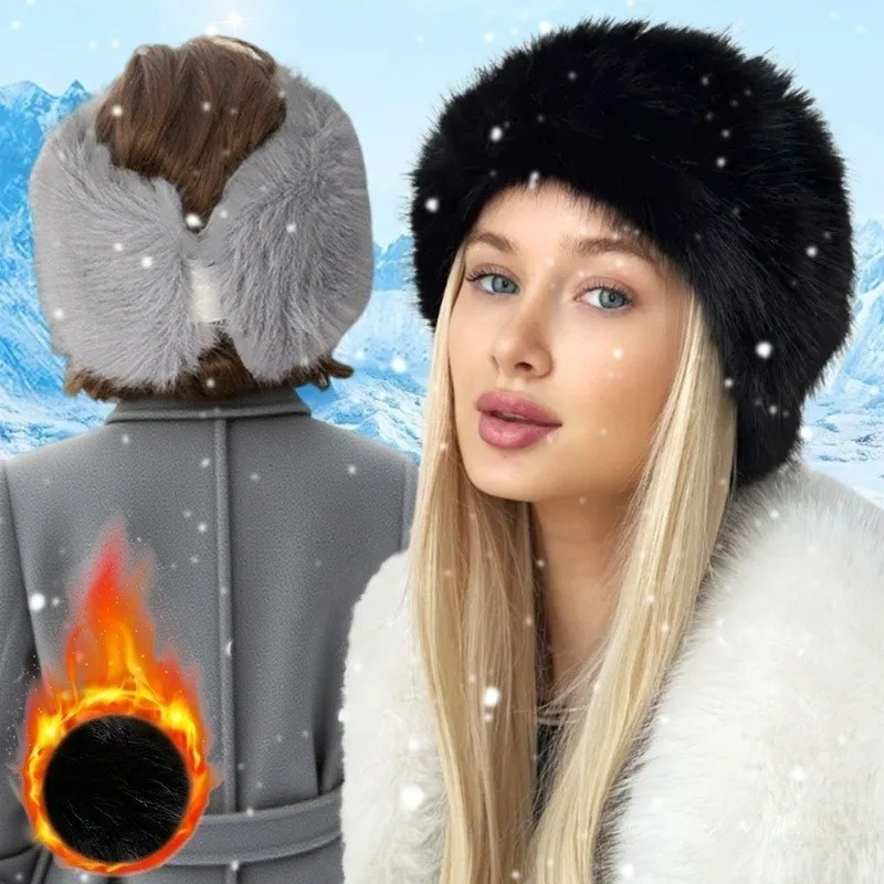Wide Band Fur Headband Winter  - Fleece Ear Warmer Band recensie en prijs