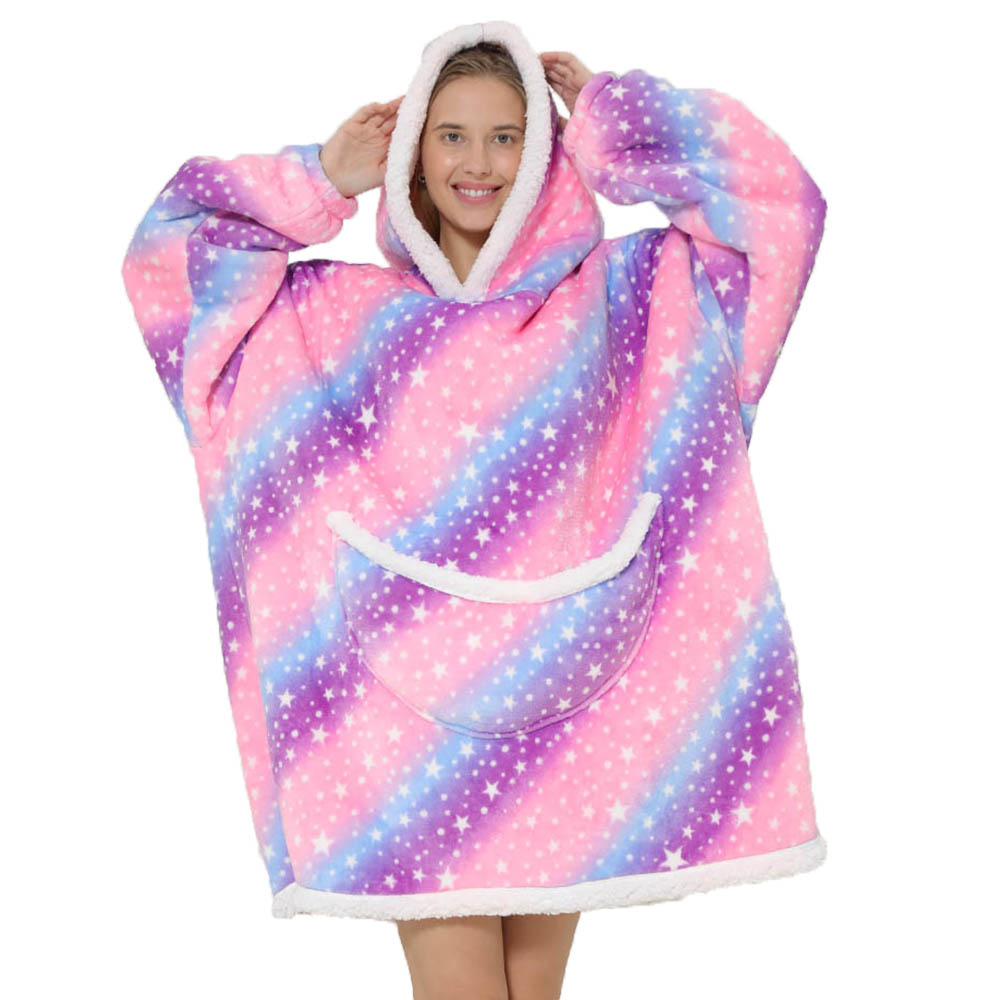 Lazy Hoodie Blanket Oversized  - Sherpa Hoodie Fleece recensie en prijs