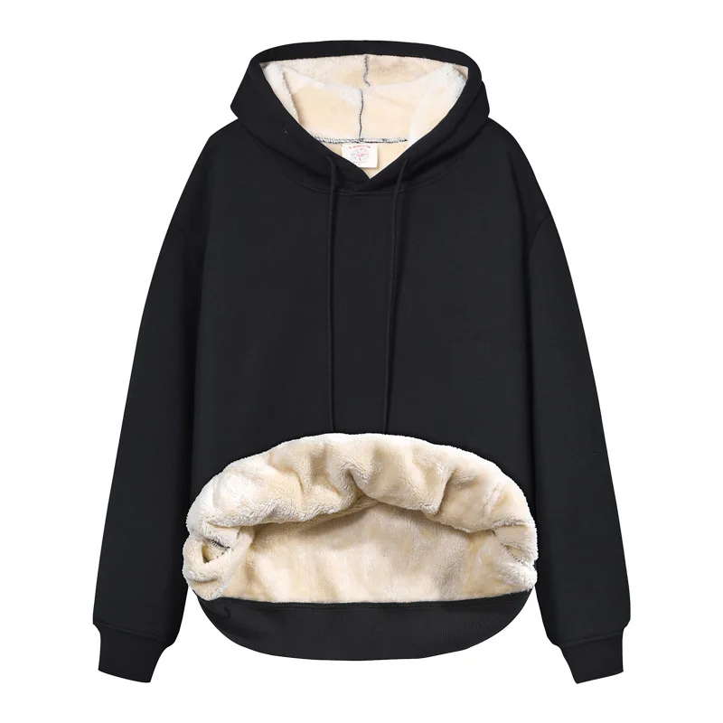 High Quality Gray Thicken Flee - Sherpa Hoodie Fleece recensie en prijs