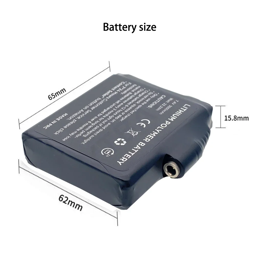 Gloves Battery 7.4V 3000mah Po - Heated Vest Battery recensie en prijs