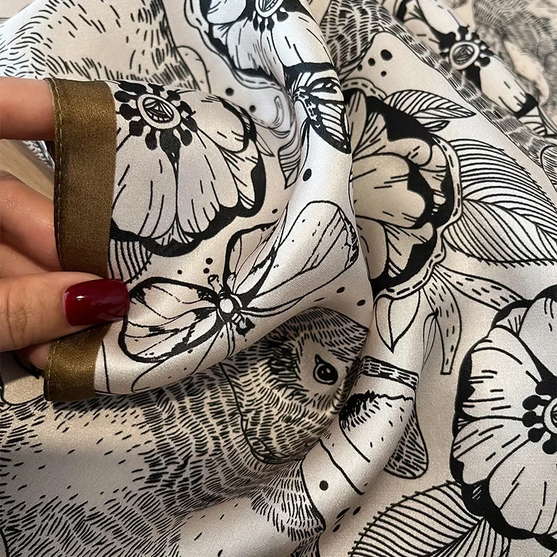 100% Silk Square For Women Cla - Shawl Wrap Winter recensie en prijs
