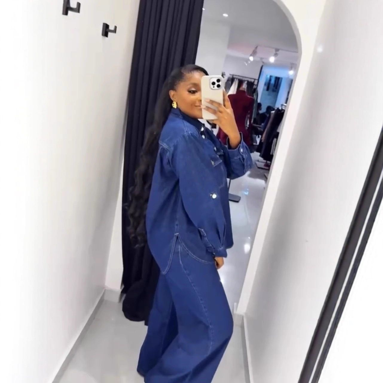 Jeans 2 Piece Sets Women Denim - Down Jacket Packable recensie en prijs
