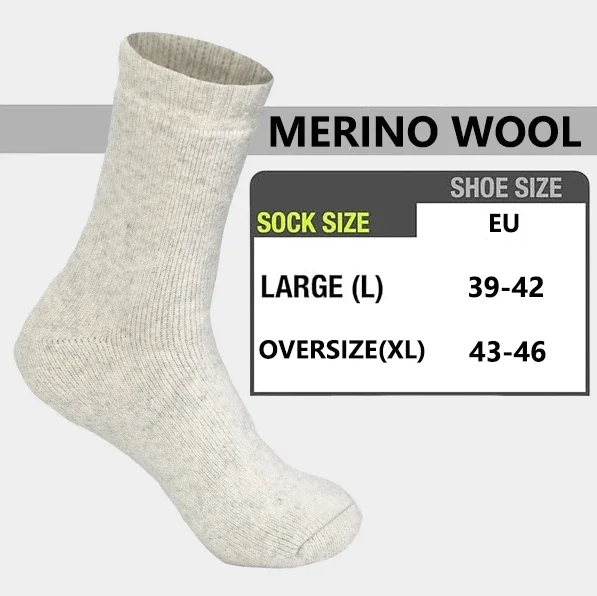 HOT  2026 3 Pairs Men Women Wo - Thermal Sock Wool recensie en prijs