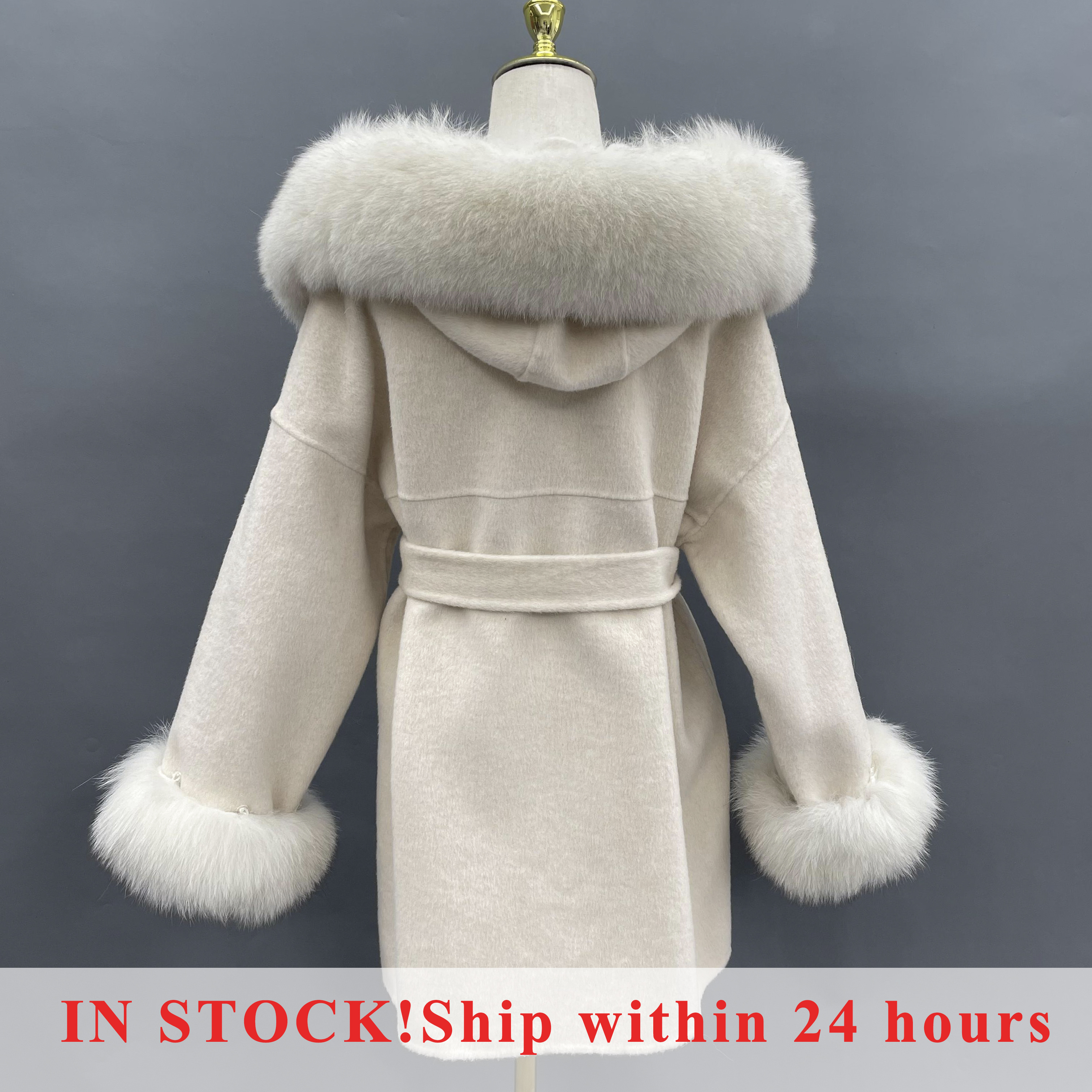 MISSJANEFUR Wool Coat with Rea - Wool Coat Peacoat recensie en prijs