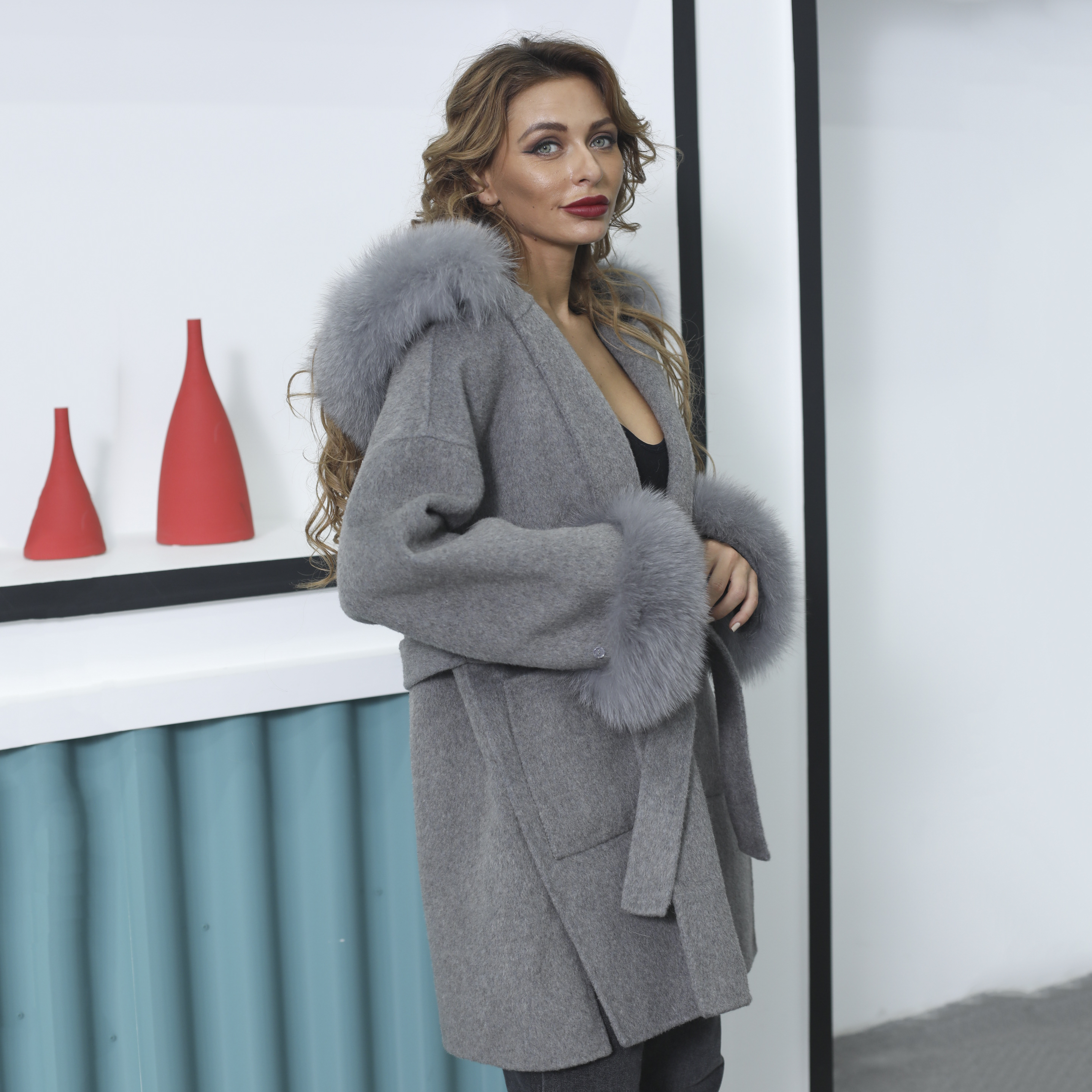 MISSJANEFUR Wool Coat with Rea - Wool Coat Peacoat recensie en prijs