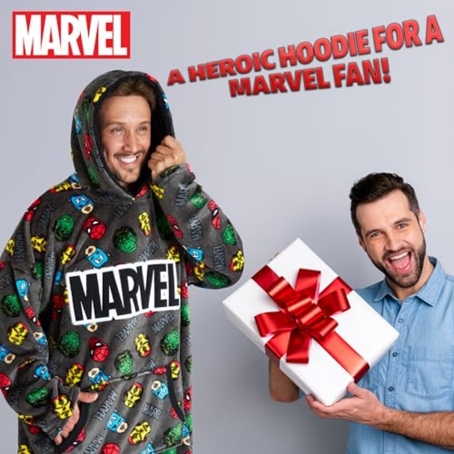 Avengers Blanket Hoodie for Me - Sherpa Hoodie Fleece recensie en prijs