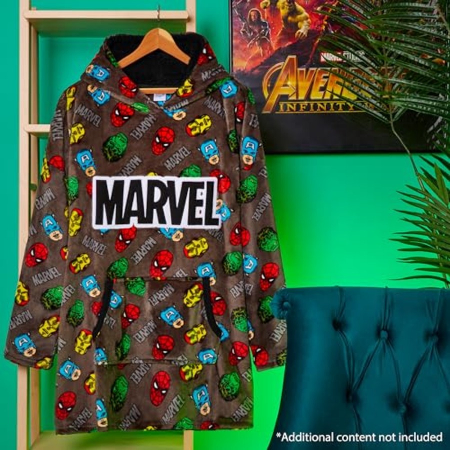 Avengers Blanket Hoodie for Me - Sherpa Hoodie Fleece recensie en prijs