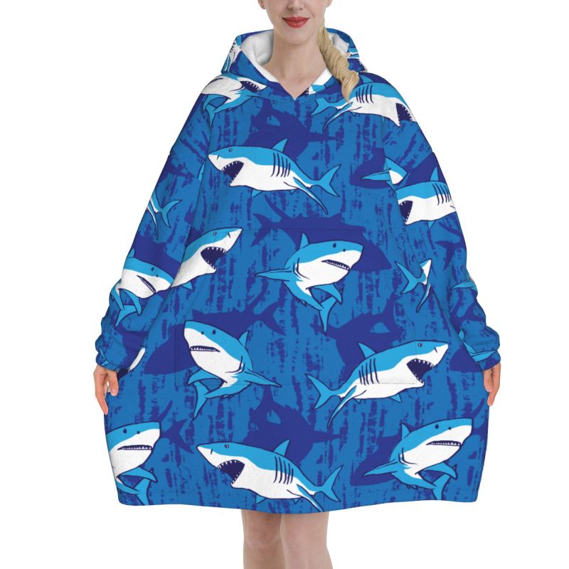 Wearable Blanket Hoodie Cartoo - Sherpa Hoodie Fleece recensie en prijs