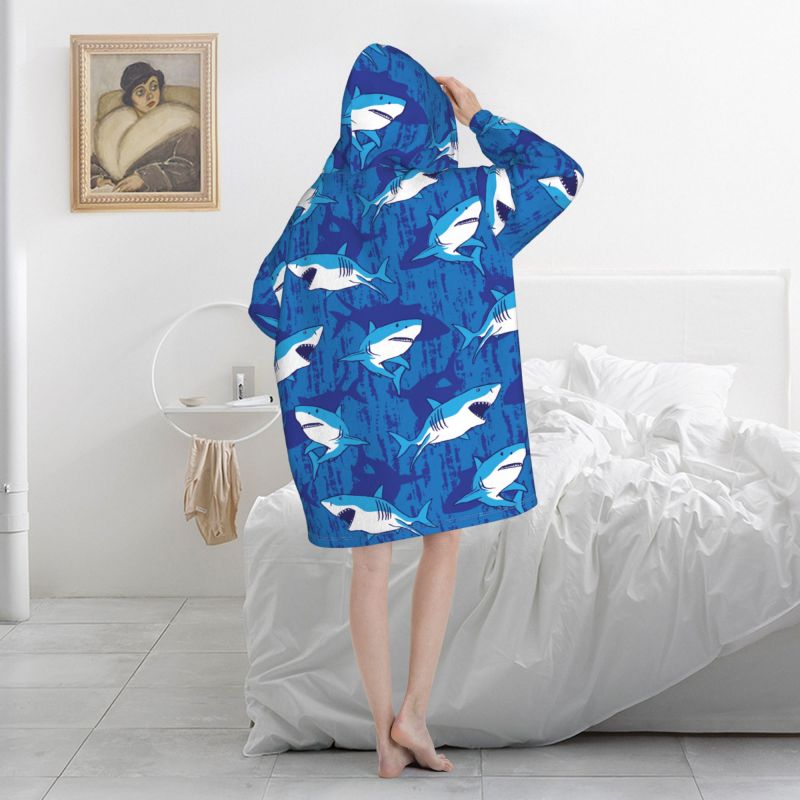 Wearable Blanket Hoodie Cartoo - Sherpa Hoodie Fleece recensie en prijs