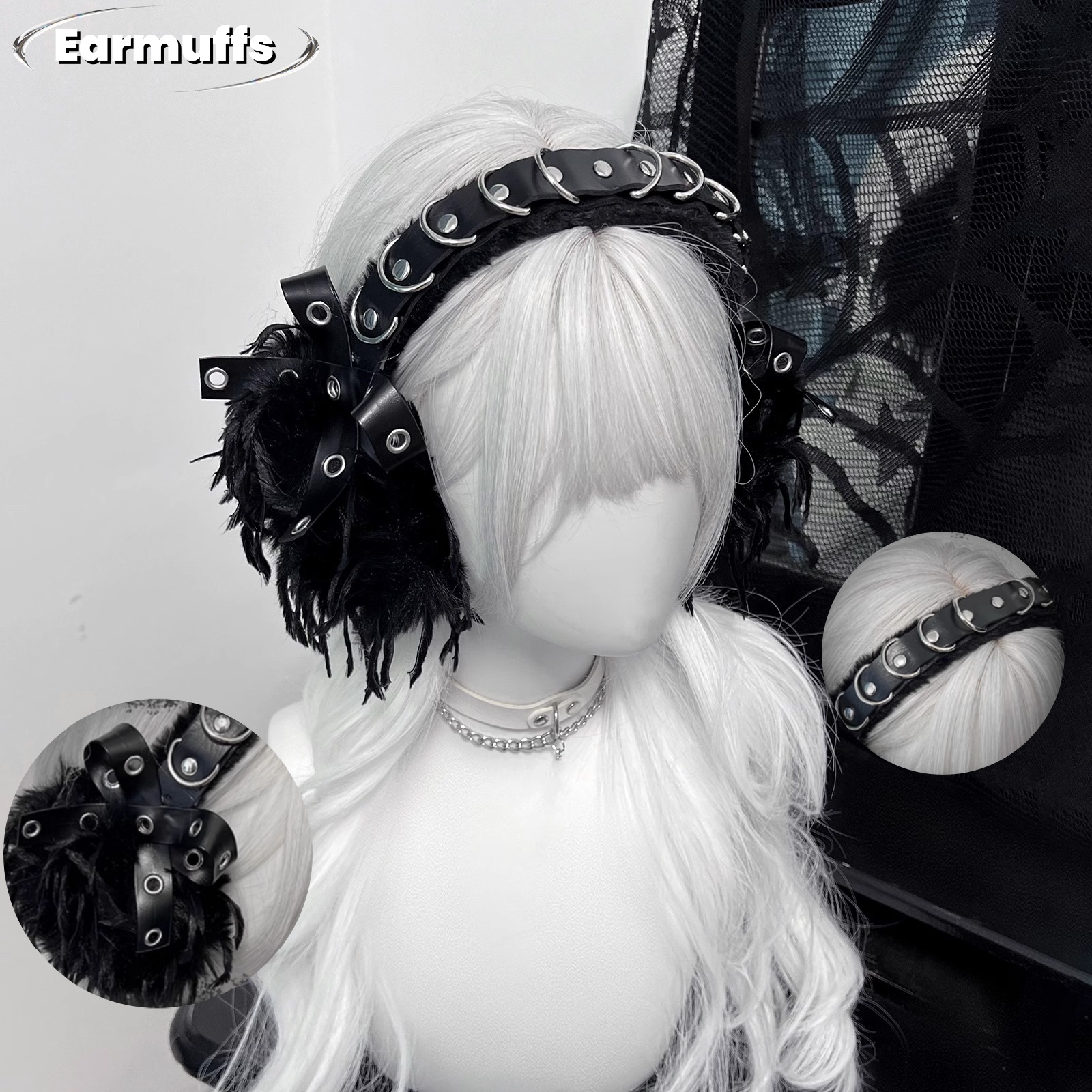 Japanese Earmuffs Dark Punk An - Earmuffs Foldable recensie en prijs