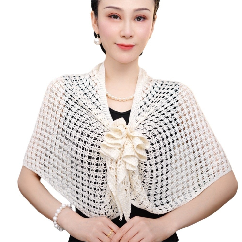 Sparkly Design Hollow Out Card - Shawl Wrap Winter recensie en prijs