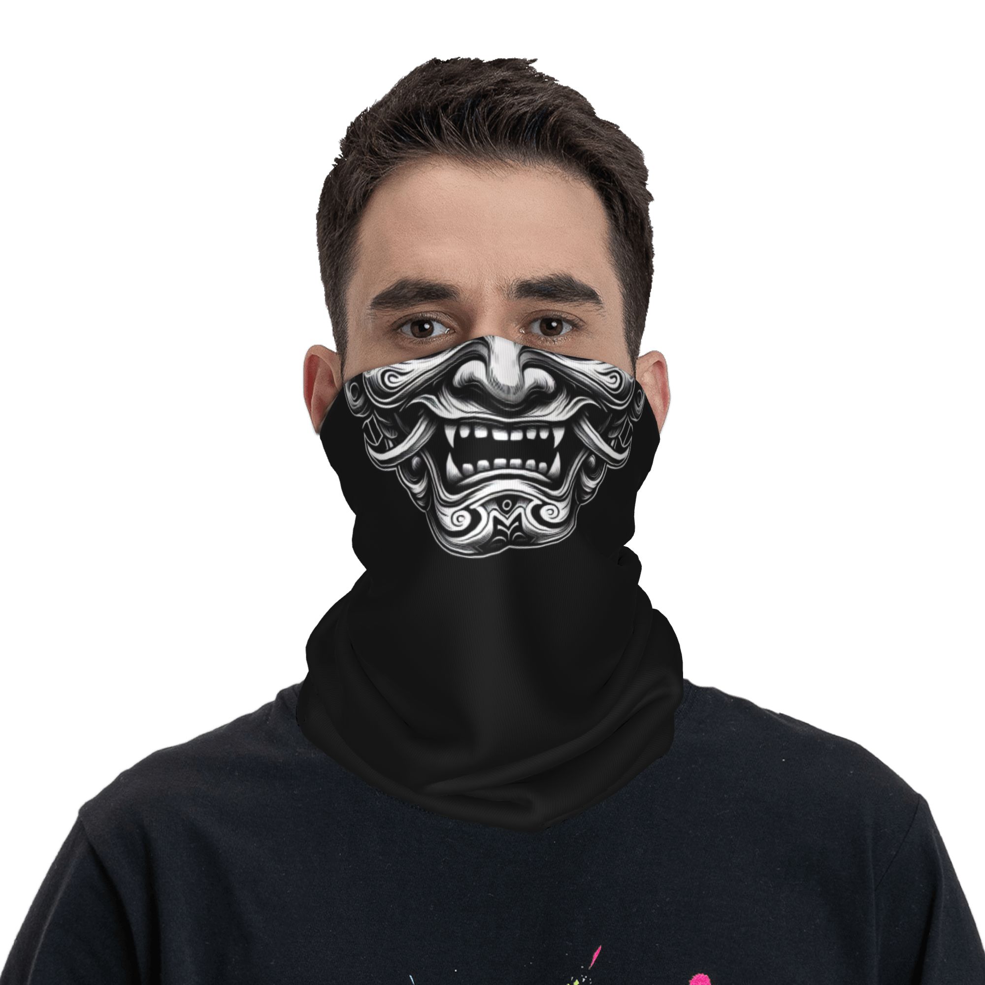 Custom Samurai Oni Demon Banda - Neck Gaiter Fleece recensie en prijs
