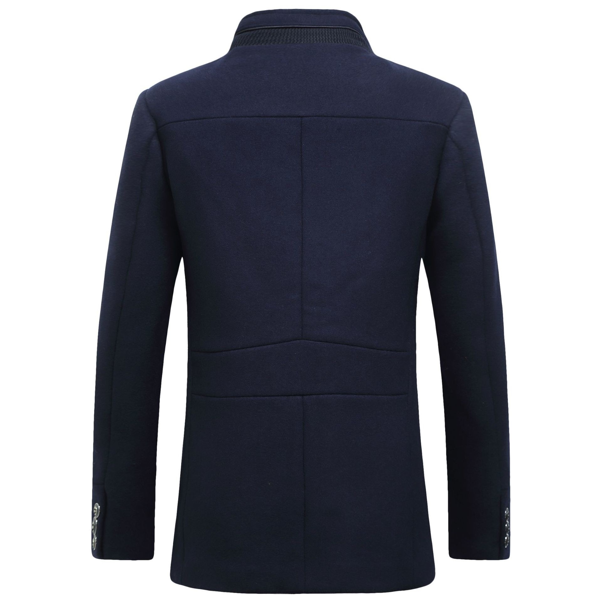 Fashion Men's Wool jacket Clas - Wool Coat Peacoat recensie en prijs