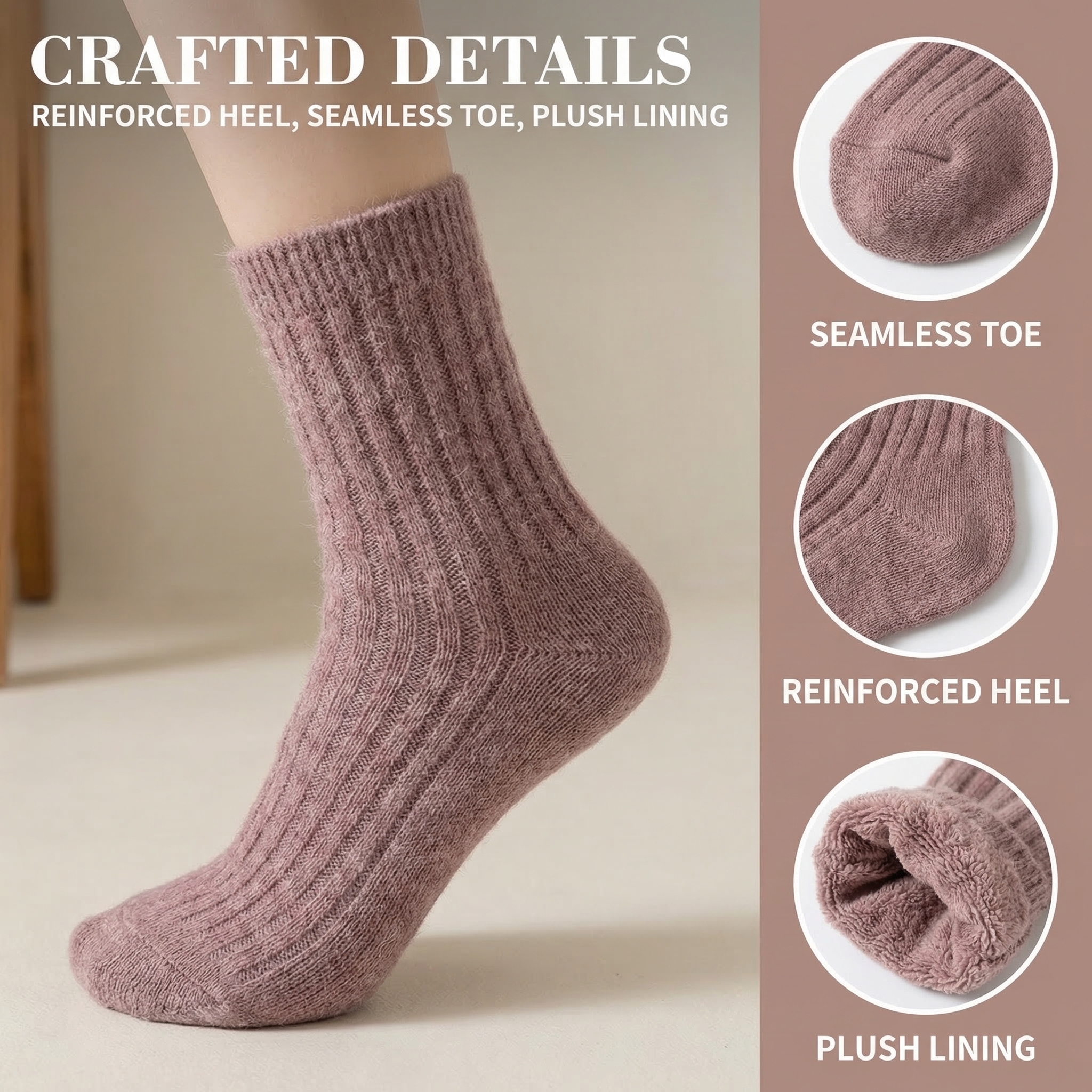 Wool Socks Women's Female Wint - Thermal Sock Wool recensie en prijs