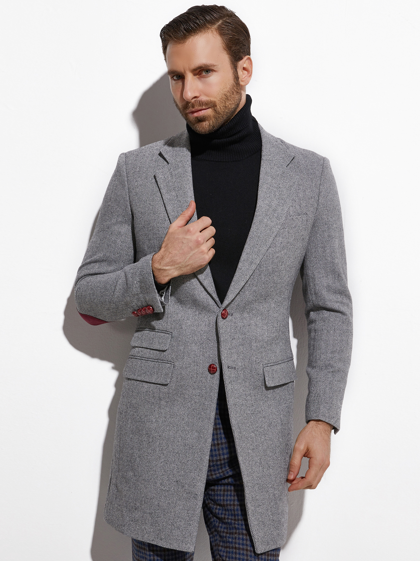 2026 Medium Length Spring Autu - Wool Coat Peacoat recensie en prijs