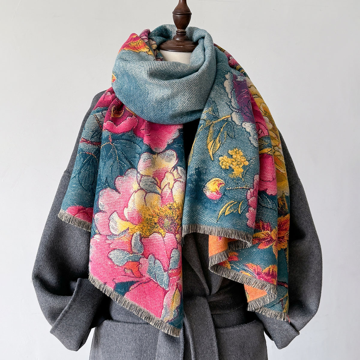 Warm Cashmere Scarf Women Shaw - Shawl Wrap Winter recensie en prijs