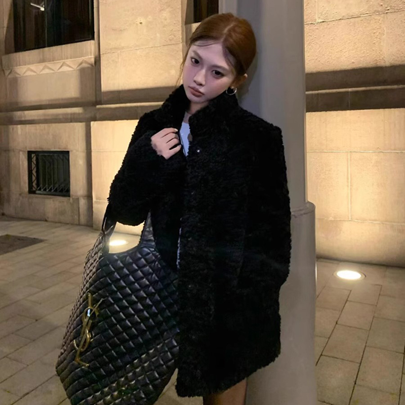Lamb Wool Jacket Coat Woman Wa - Wool Coat Peacoat recensie en prijs