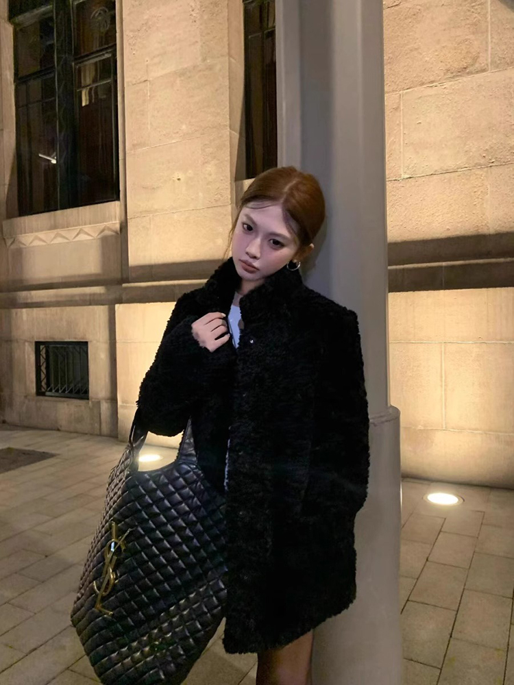 Lamb Wool Jacket Coat Woman Wa - Wool Coat Peacoat recensie en prijs