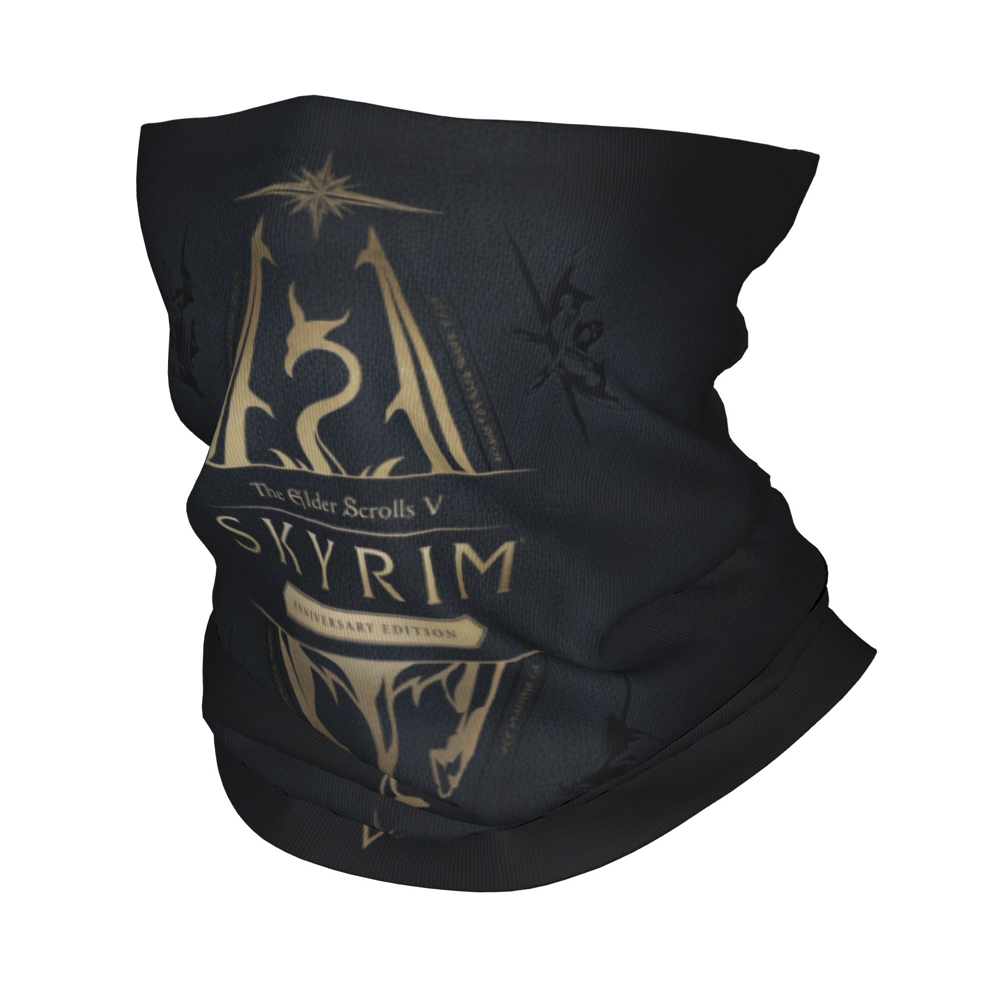 Custom Skyrim Logo Bandana Win - Neck Gaiter Fleece recensie en prijs