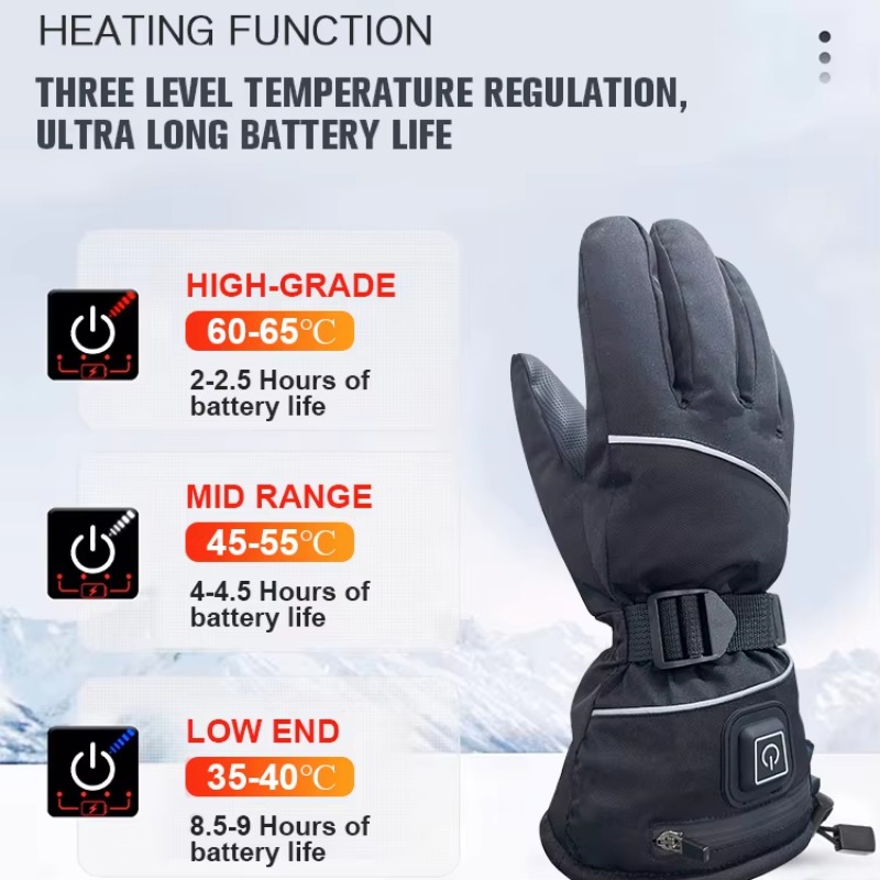 Snowboard Touchscreen Heat Win - Touch Screen Gloves recensie en prijs
