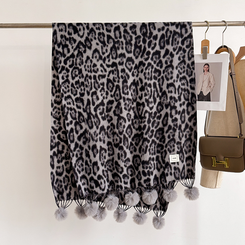 New Luxury Winter Leopard Two- - Shawl Wrap Winter recensie en prijs