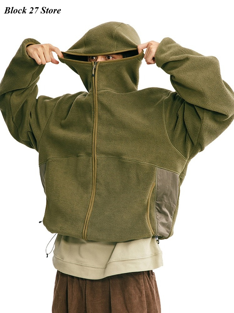 Mens Hoodie Autumn Winter Cott - Sherpa Hoodie Fleece recensie en prijs