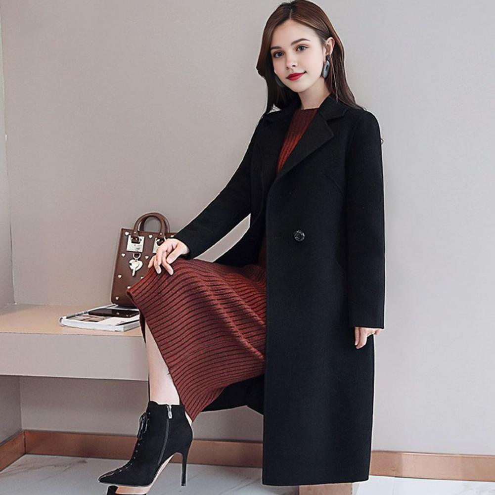 2025 Elegant Women Woolen Coat - Wool Coat Peacoat recensie en prijs