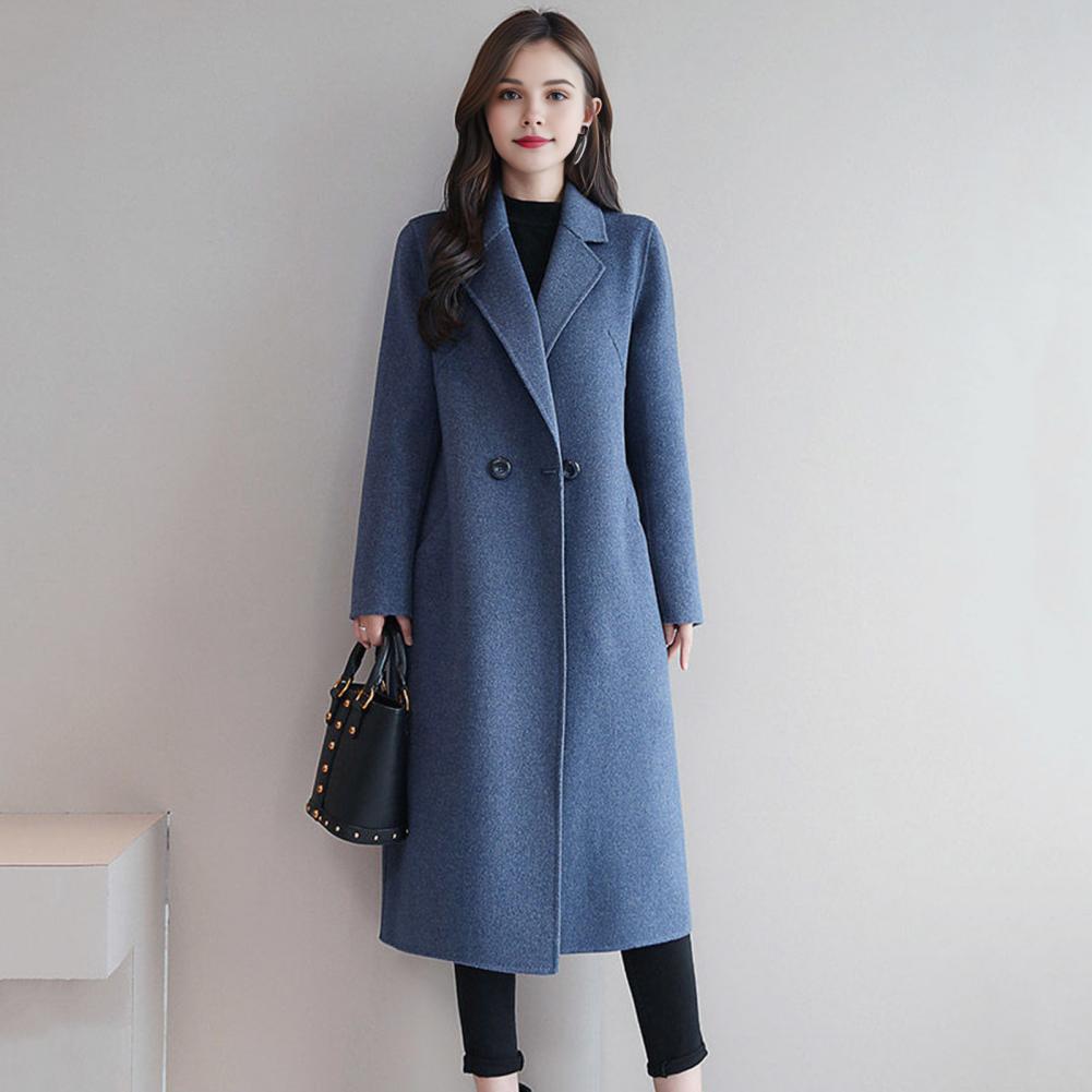 2025 Elegant Women Woolen Coat - Wool Coat Peacoat recensie en prijs