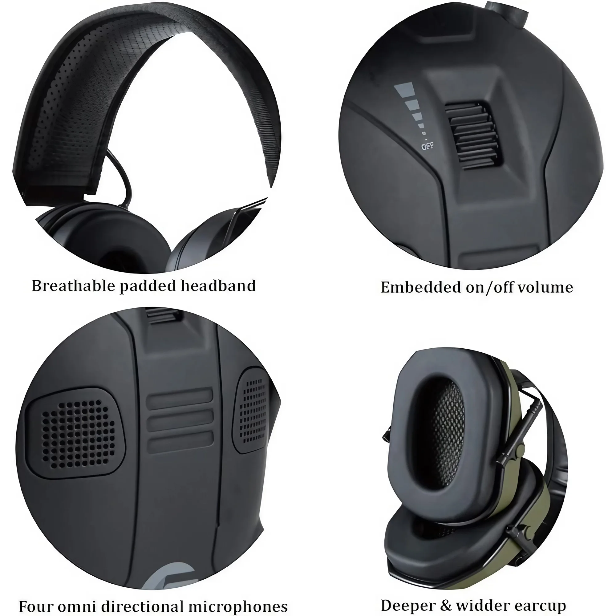 Foldable Tactical Noise Cancel - Earmuffs Foldable recensie en prijs