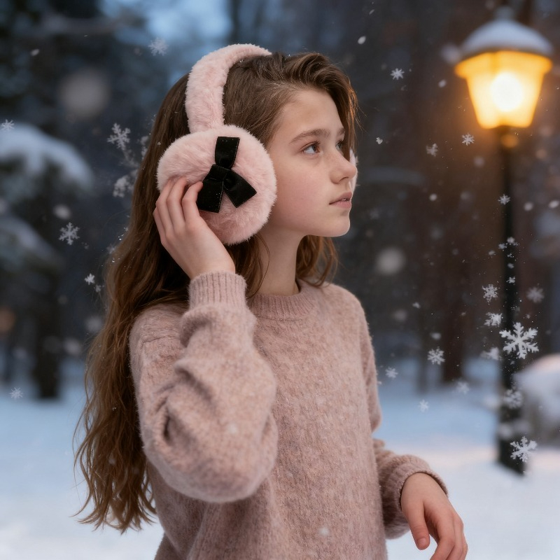 1pc Women's Winter Solid Color - Earmuffs Foldable recensie en prijs