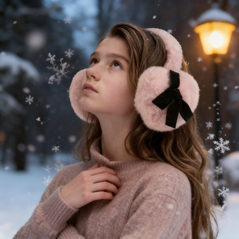 1pc Women's Winter Solid Color - Earmuffs Foldable recensie en prijs