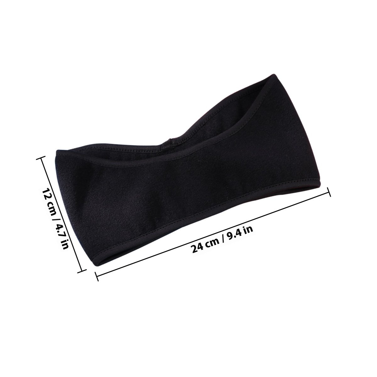 Unisex Black Ear Warmer Headba - Fleece Ear Warmer Band recensie en prijs