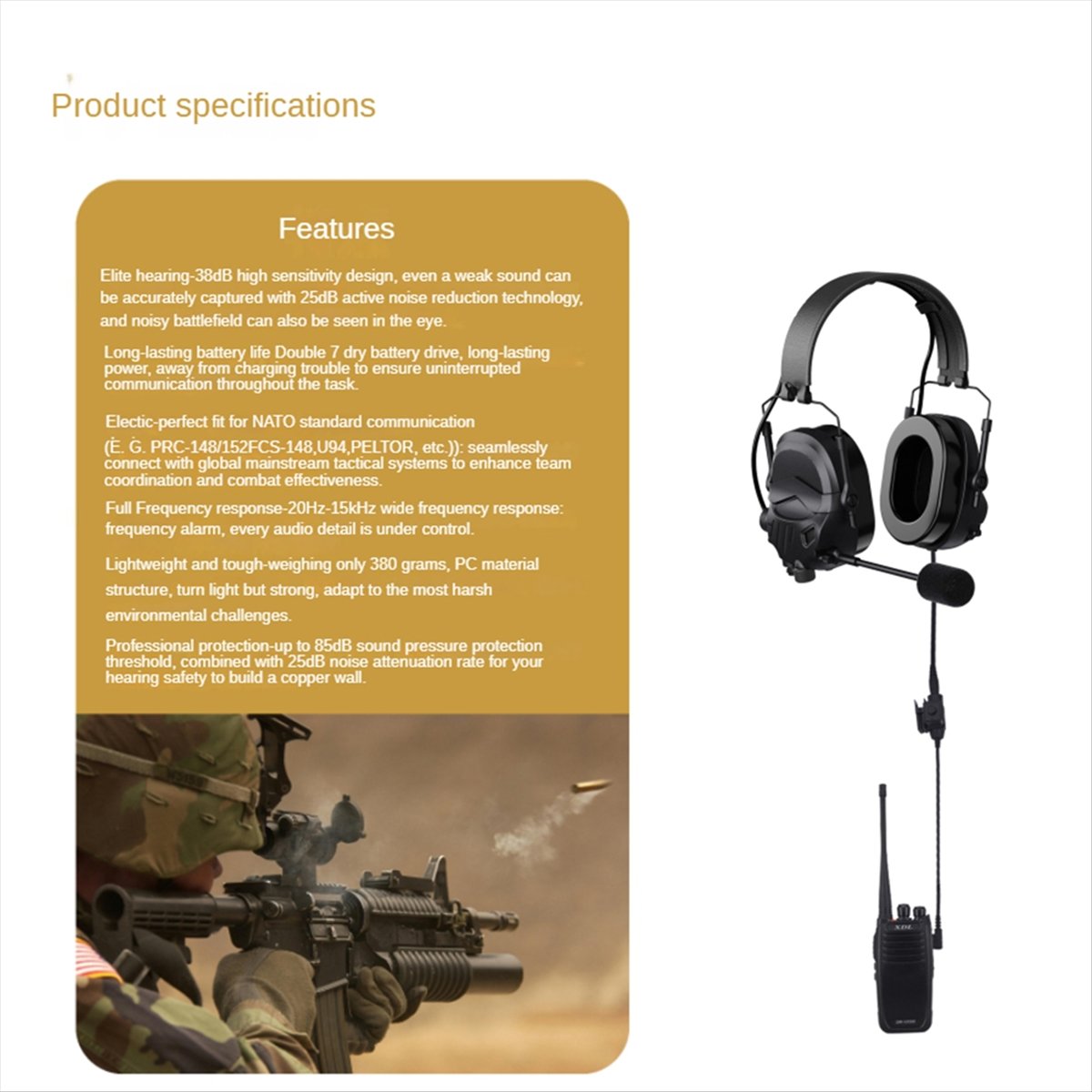 A64I  Headset with Microphone  - Earmuffs Foldable recensie en prijs