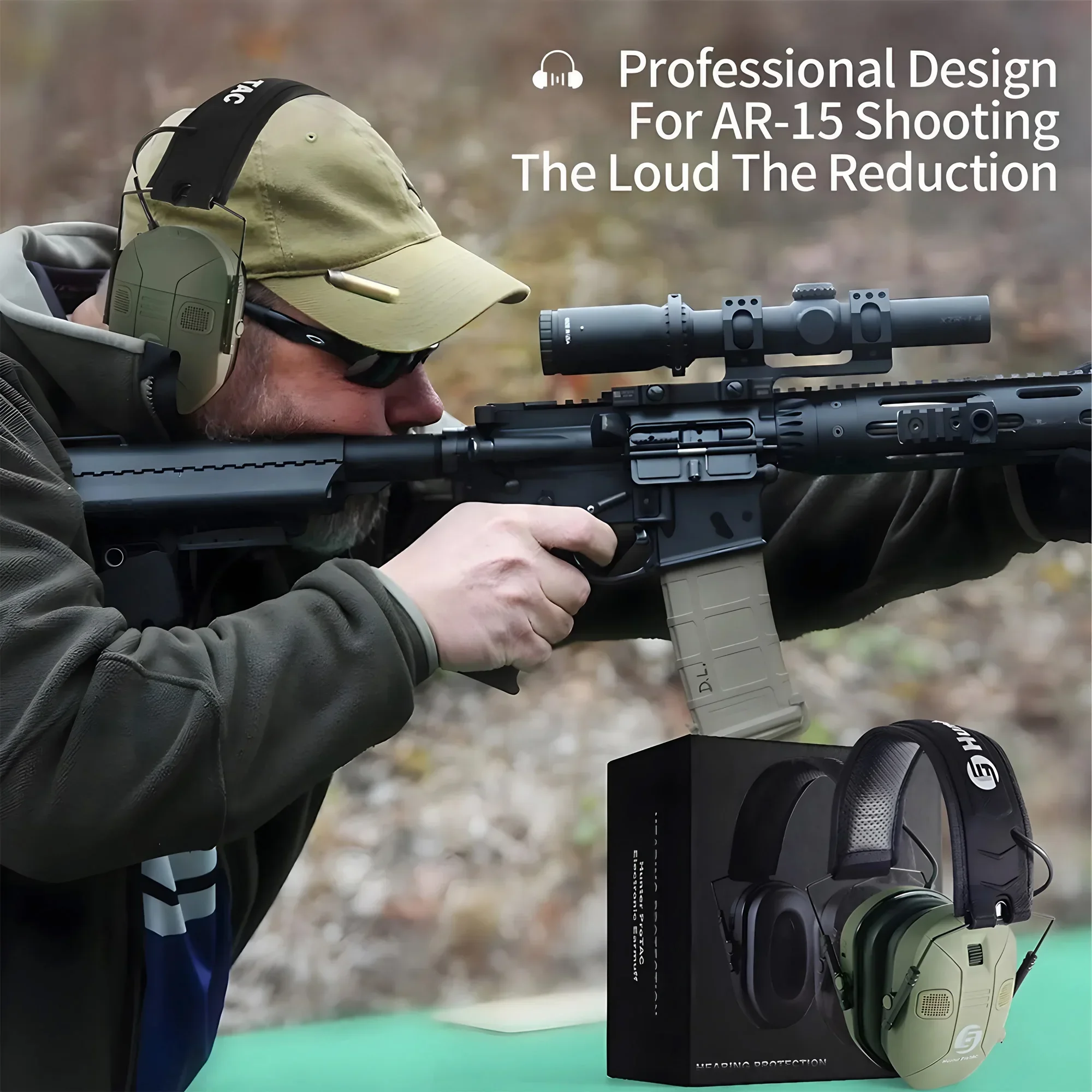 Tactical Foldable Earmuffs 360 - Earmuffs Foldable recensie en prijs