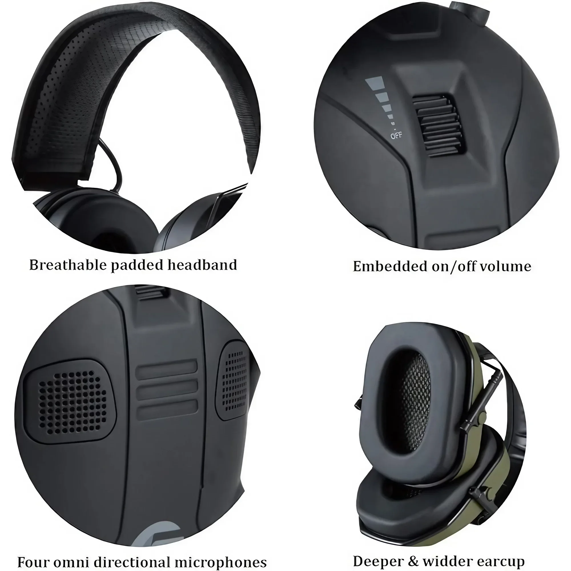 Tactical Foldable Earmuffs 360 - Earmuffs Foldable recensie en prijs