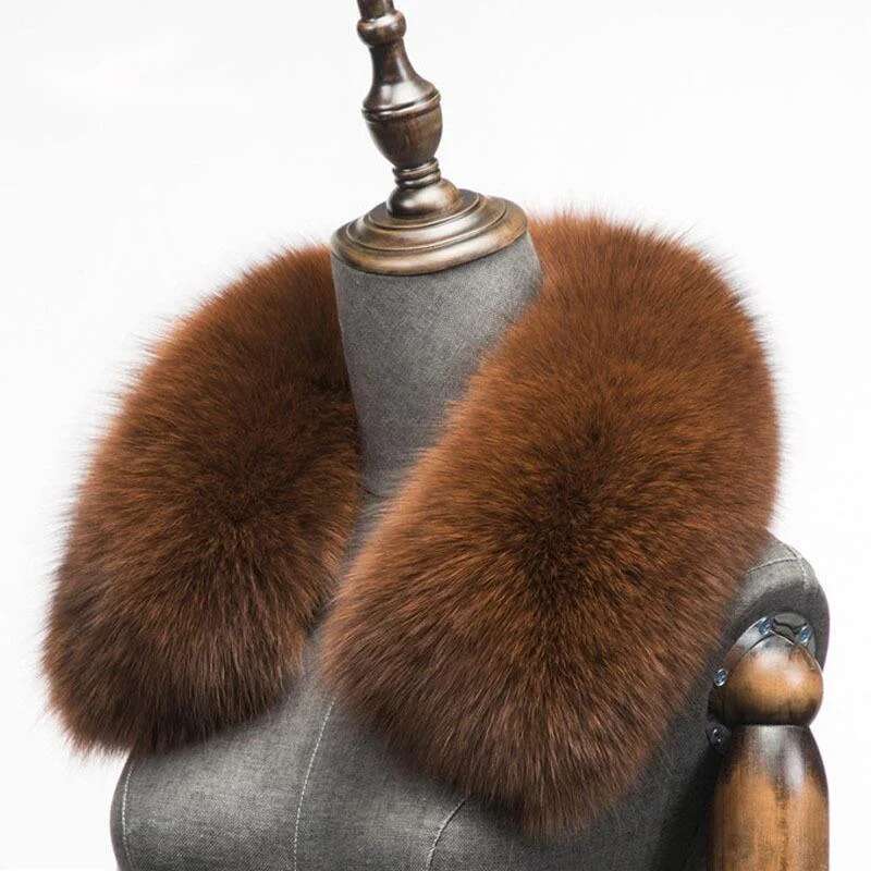 Winter Natural Fox Fur Scarf S - Shawl Wrap Winter recensie en prijs
