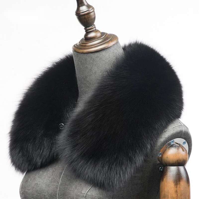 Winter Natural Fox Fur Scarf S - Shawl Wrap Winter recensie en prijs