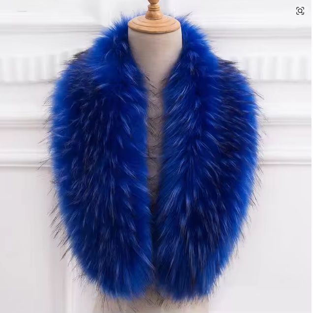 Natural Fur Collar Real raccoo - Shawl Wrap Winter recensie en prijs