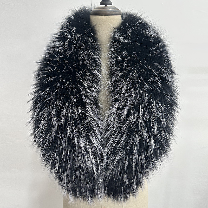 Natural Fur Collar Real raccoo - Shawl Wrap Winter recensie en prijs