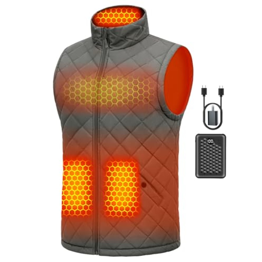Wulcea Graphene Heated Vest Fo - Heated Vest Battery recensie en prijs