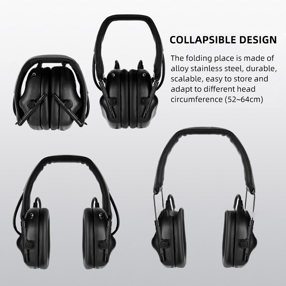 BOOIU Tactical Electronic Shoo - Earmuffs Foldable recensie en prijs