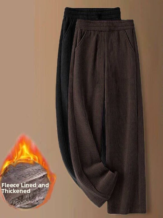 Thiened Fce Wide Leg Pants Hig - Corduroy Pant Warm recensie en prijs