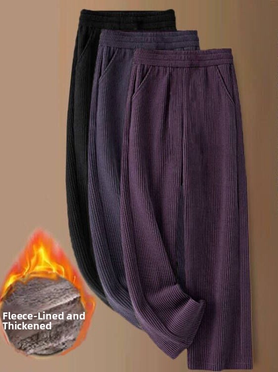 Thiened Fce Wide Leg Pants Hig - Corduroy Pant Warm recensie en prijs