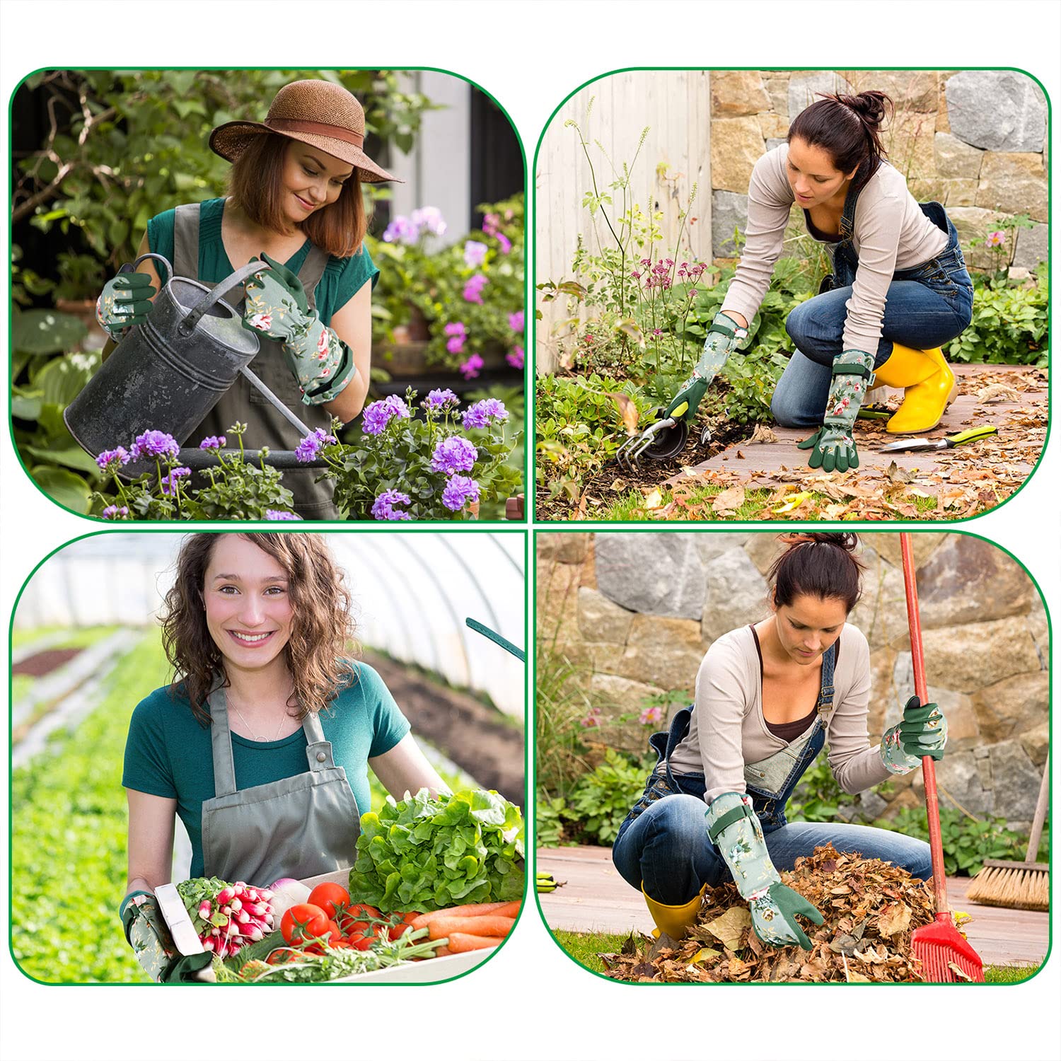 Women's Long Gardening Gloves, - Touch Screen Gloves recensie en prijs