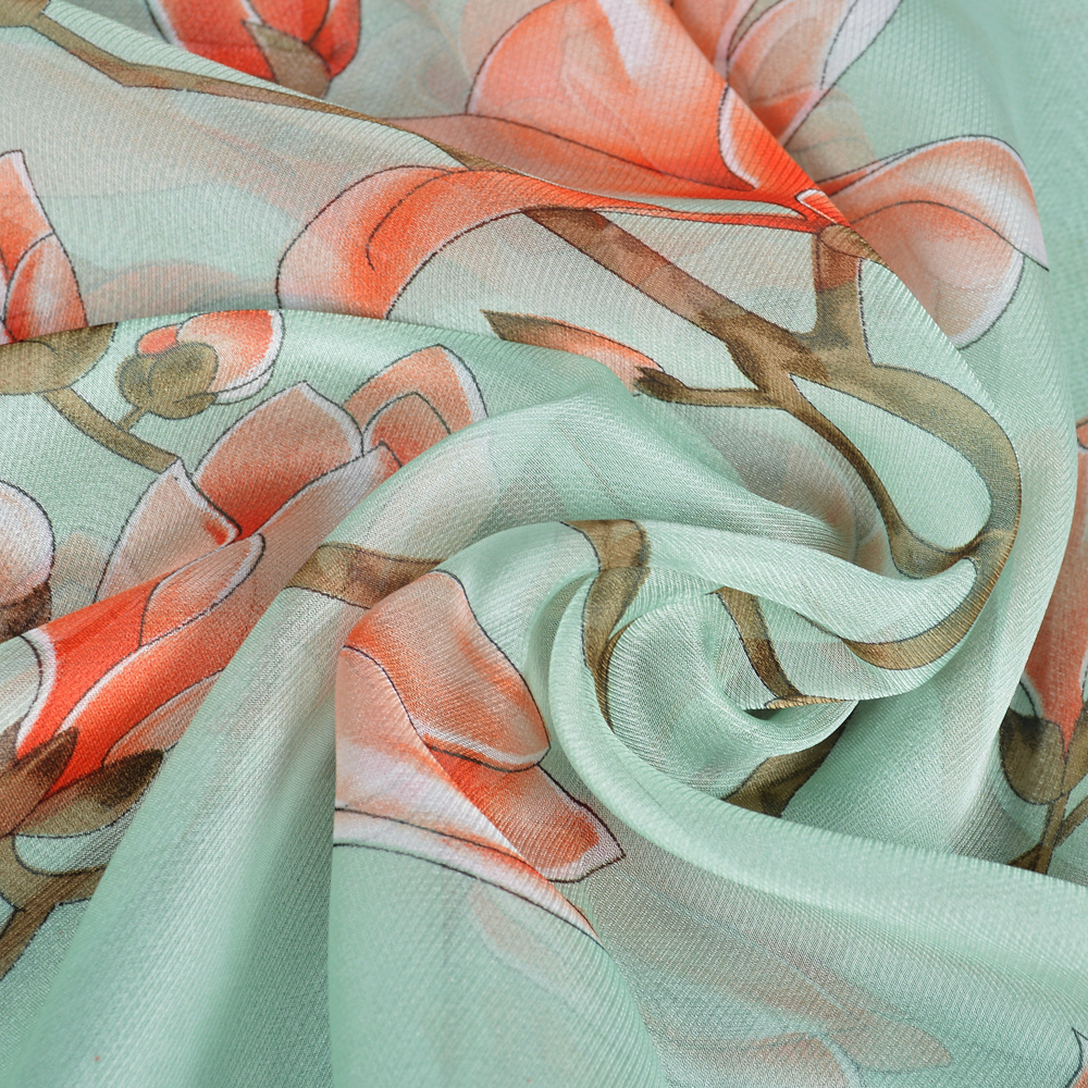 BYSIFA| Light Green Silk Scarf - Shawl Wrap Winter recensie en prijs
